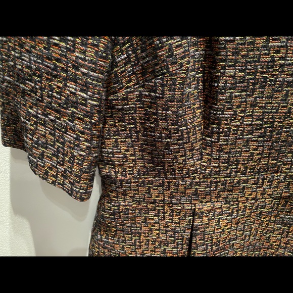 BODEN Dorchester Short Sleeve Shift Dress in Brown Tweed - Size 6 Regular - EUC - Picture 7 of 13